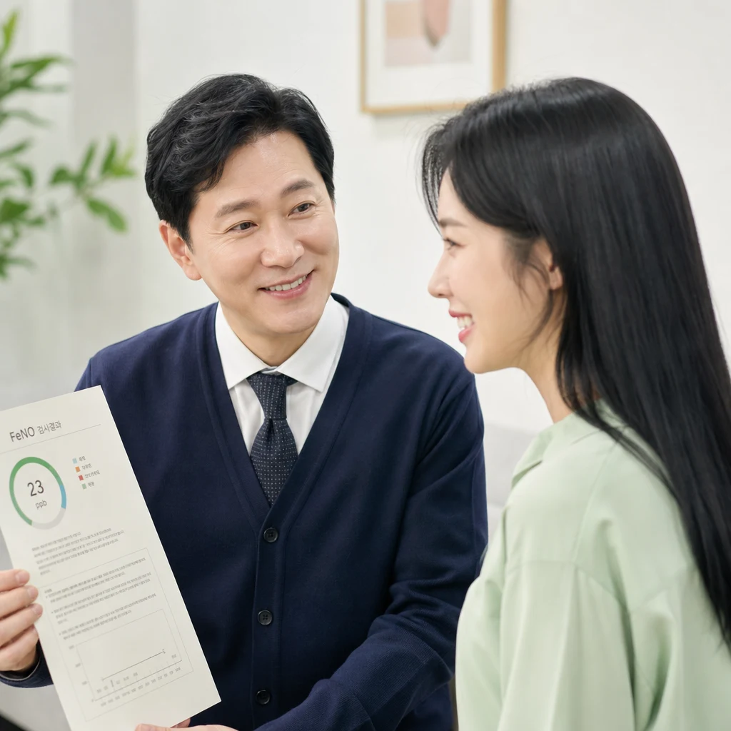 호기산화질소검사 결과는 어떻게 해석하나요?